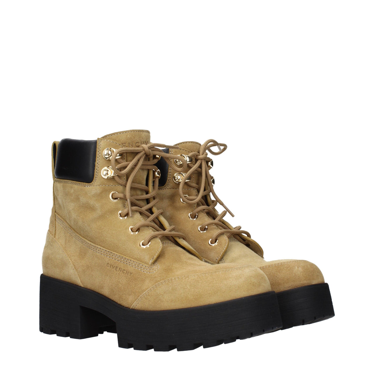 Givenchy Brown Leather Ankle Women's Boots