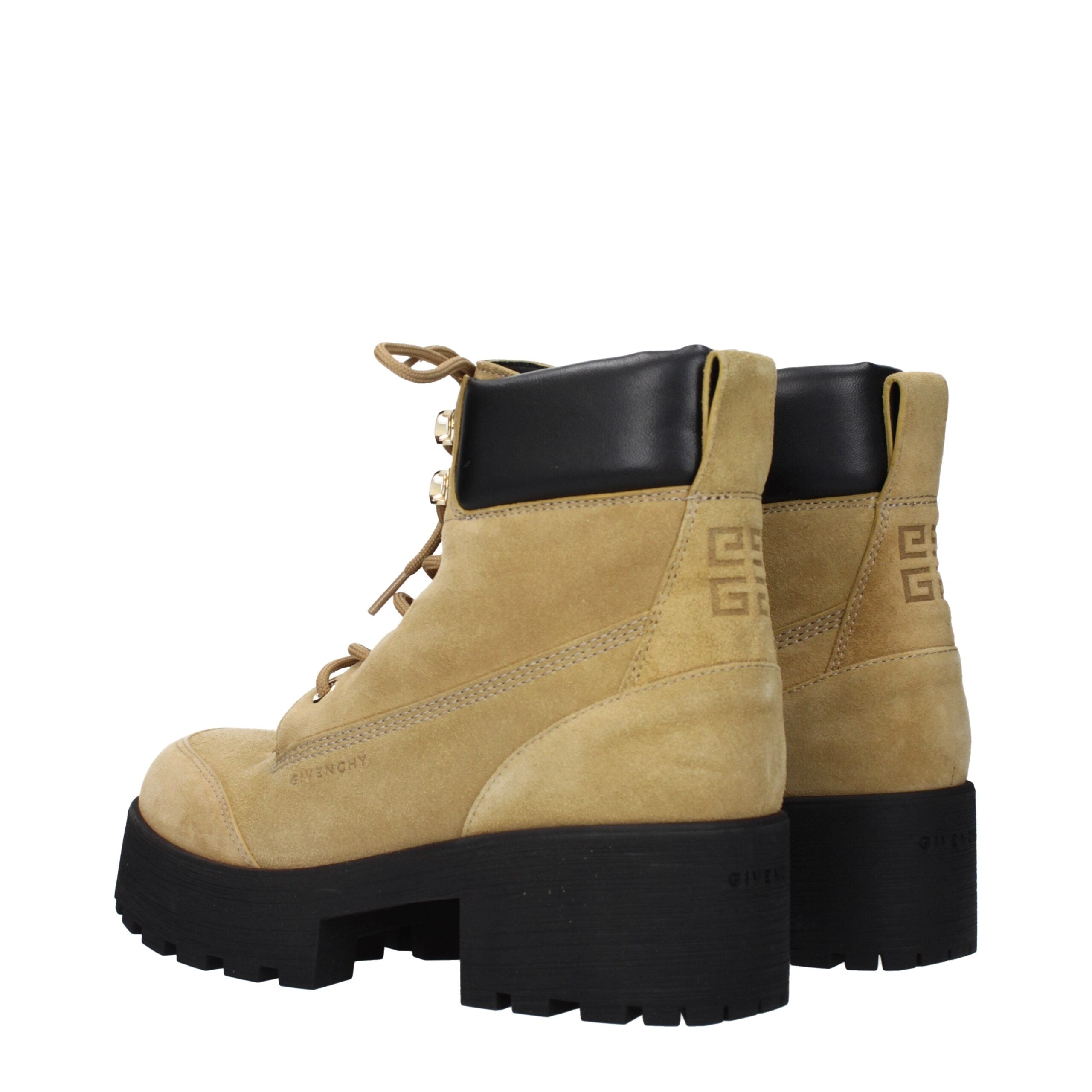 Givenchy Brown Leather Ankle Women's Boots