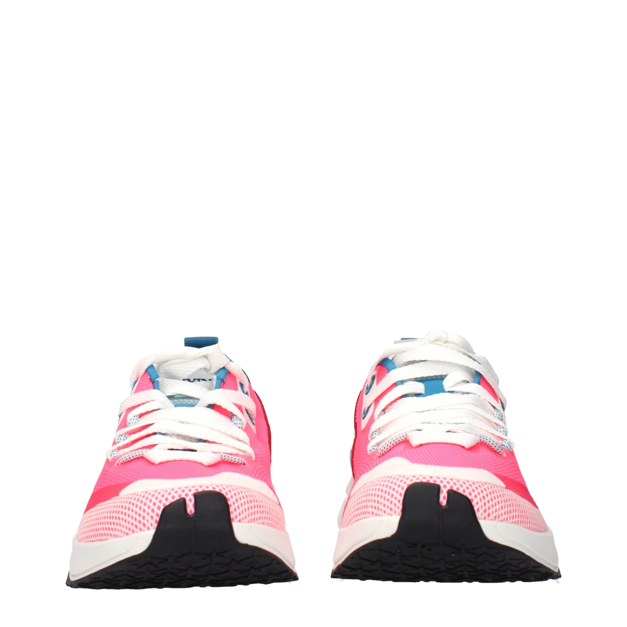 Lanvin Pink Fabric Athletic Men's Sneakers
