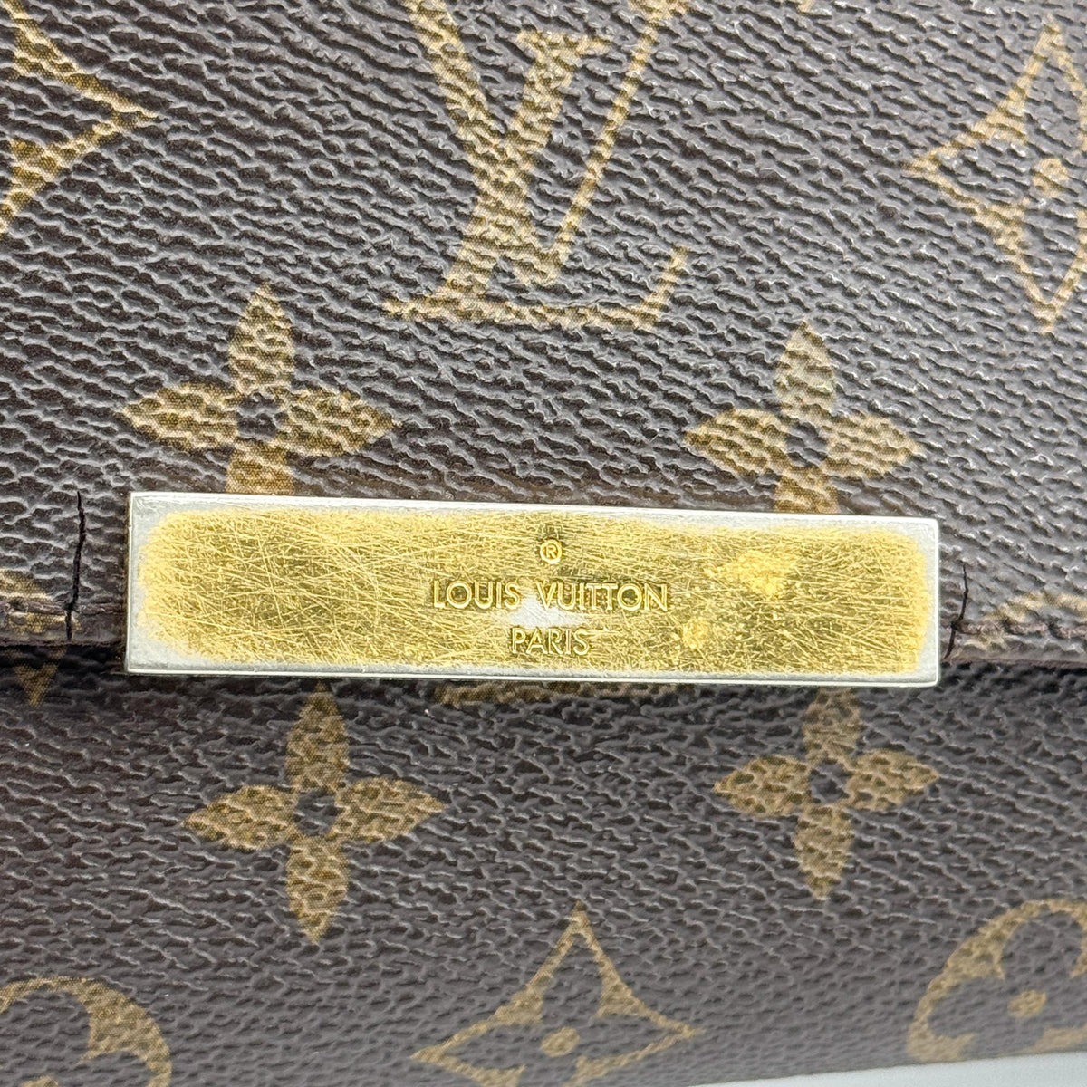Louis Vuitton Favorite Monogram Canvas Brown Canvas Handbag (Pre-Owned)
