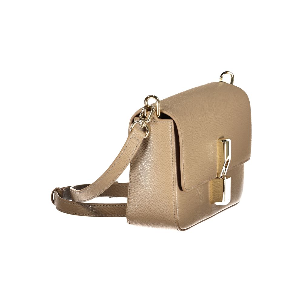 Furla Beige Leather Women Women's Bag