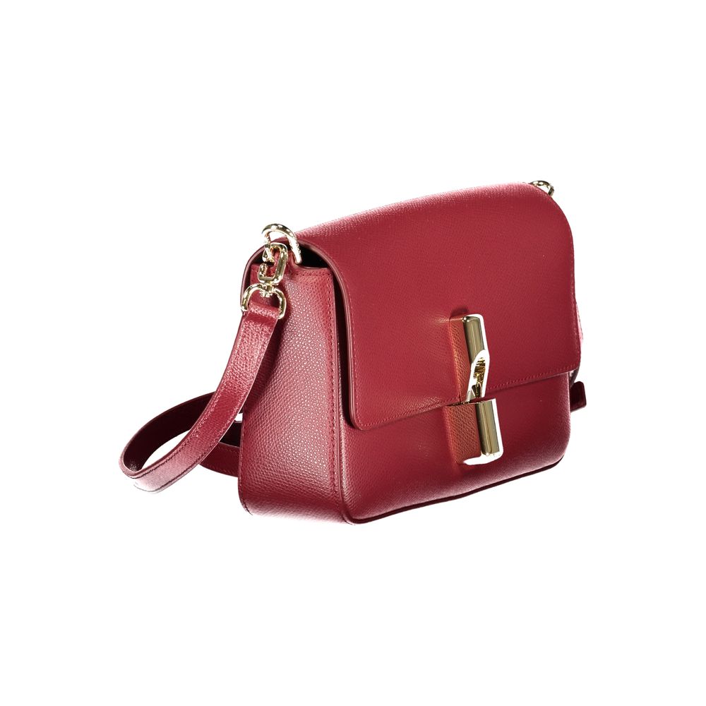 Furla Rosso Leather Women Women's Handbag
