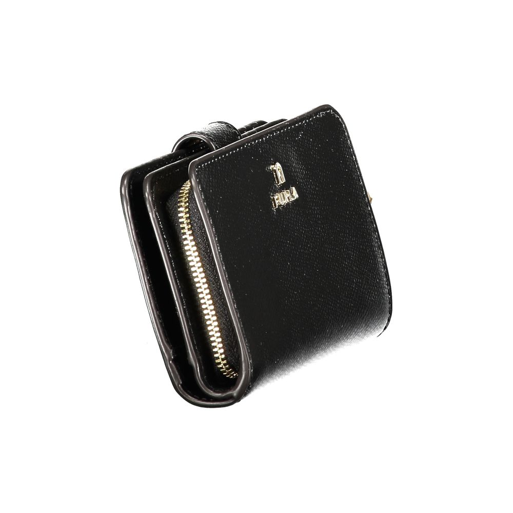 Furla Black Leather Women Women's Wallet