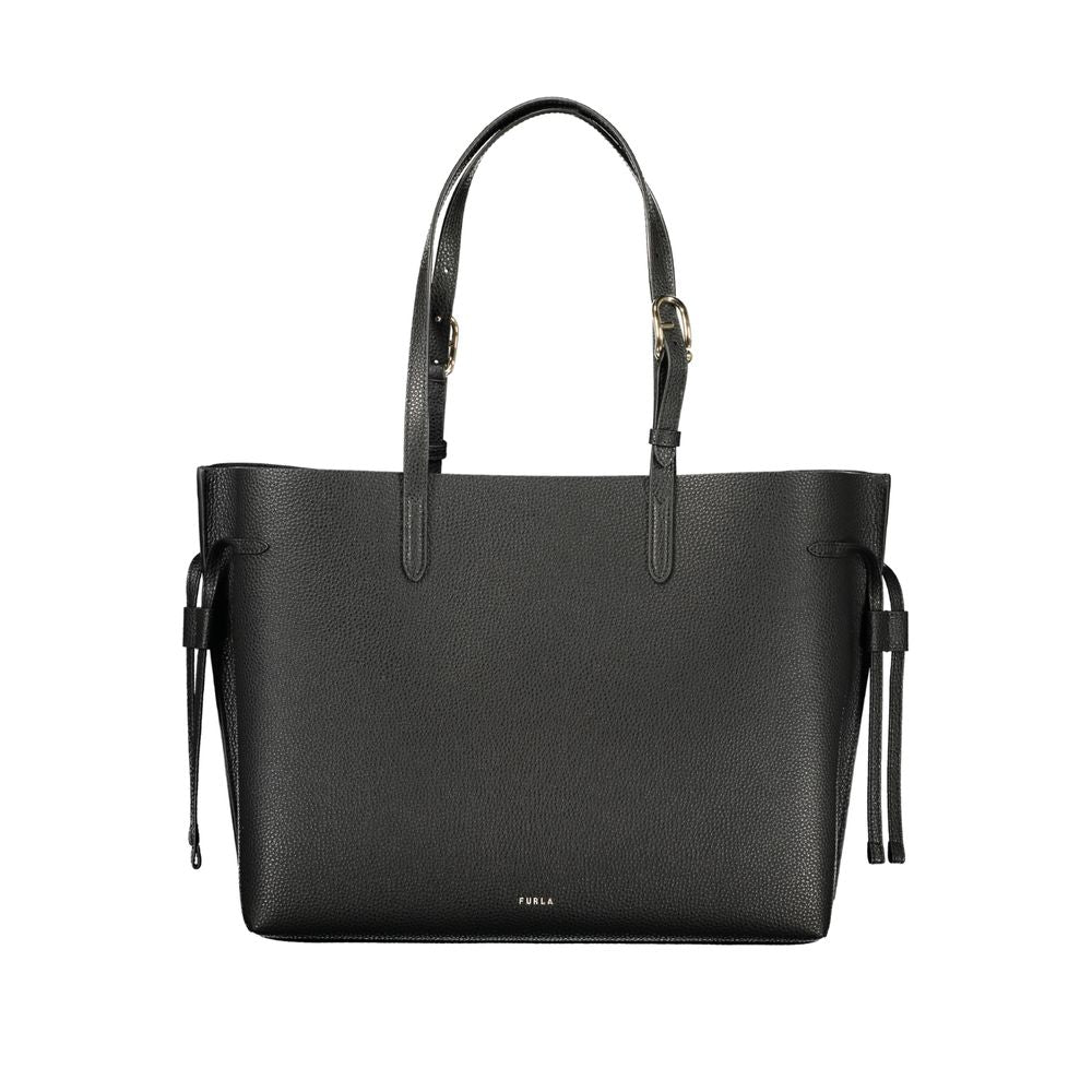 Furla Black Leather Women Women's Handbag