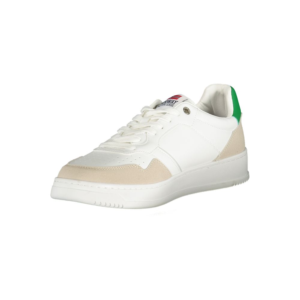 Norway 1963 White Polyurethane Men Men's Sneaker