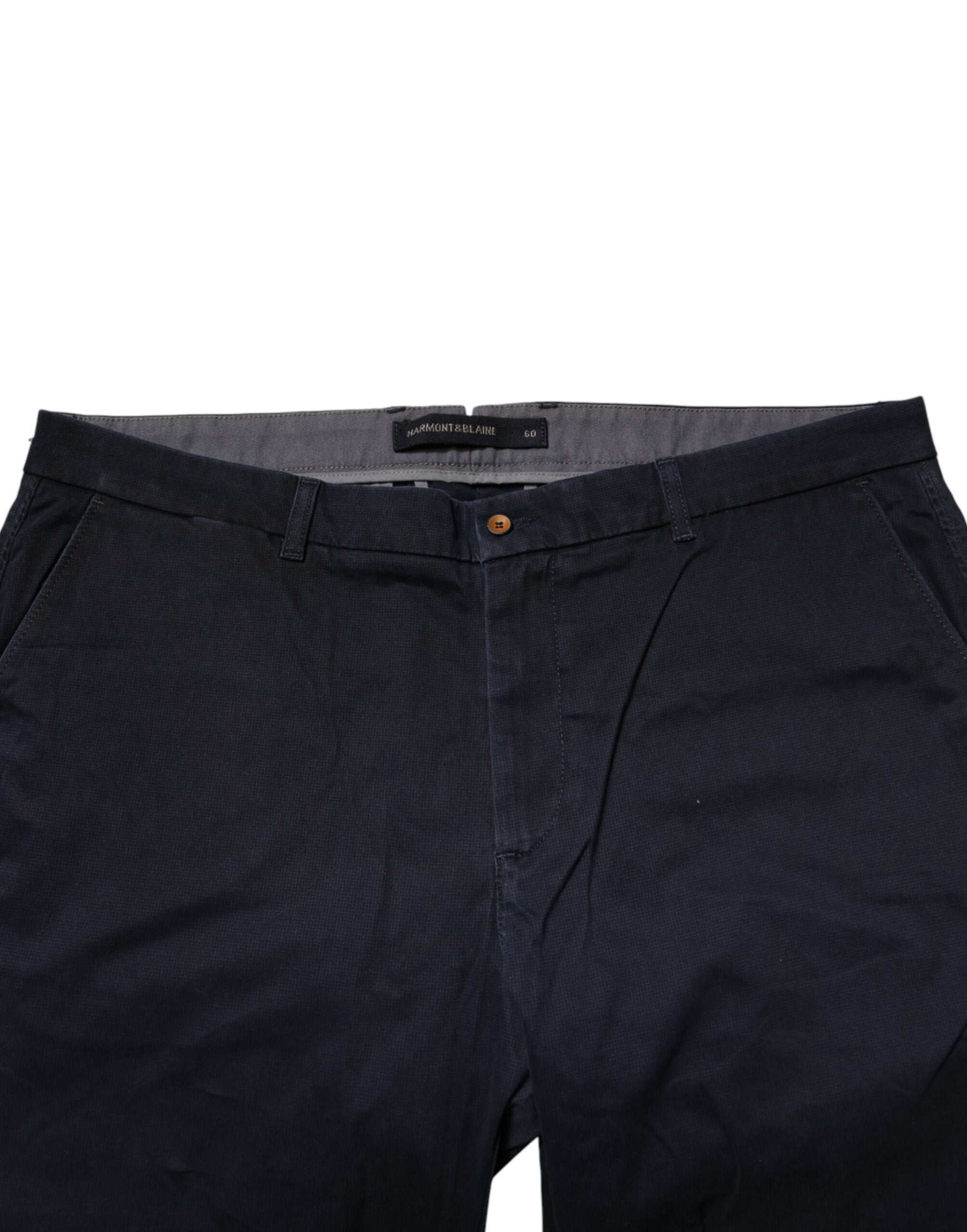 Harmont & Blaine Black Mid Waist Skinny Denim Trouser Men's Jeans