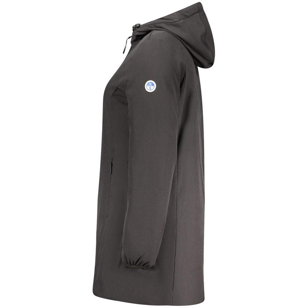 North Sails Black Polyester Women's Women's Jacket