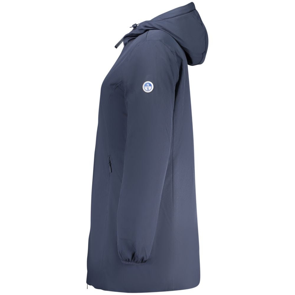 North Sails Blue Polyester Women's Women's Jacket