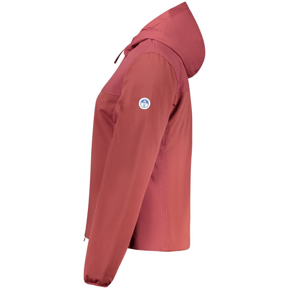 North Sails Rosso Polyester Women Women's Jacket