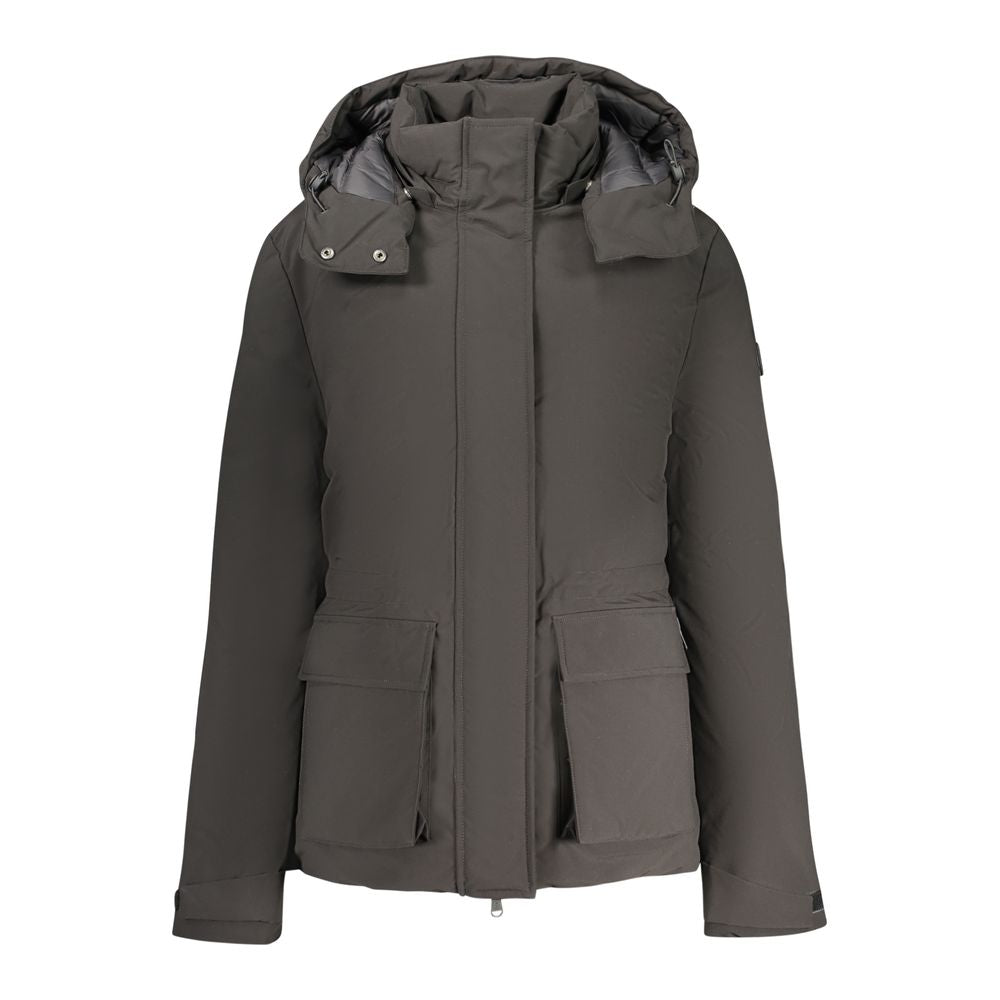 North Sails Black Polyester Women Women's Jacket