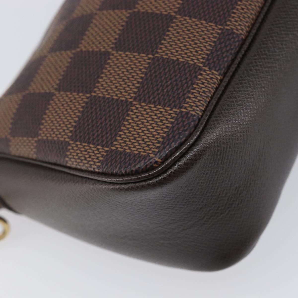 Louis Vuitton Trousse Make Up Damier Brown Canvas Clutche & Pouche Bag (Pre-Owned)