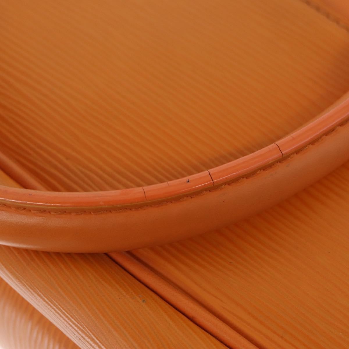 Louis Vuitton Dhanura Epi Leather Orange Leather Handbag (Pre-Owned)