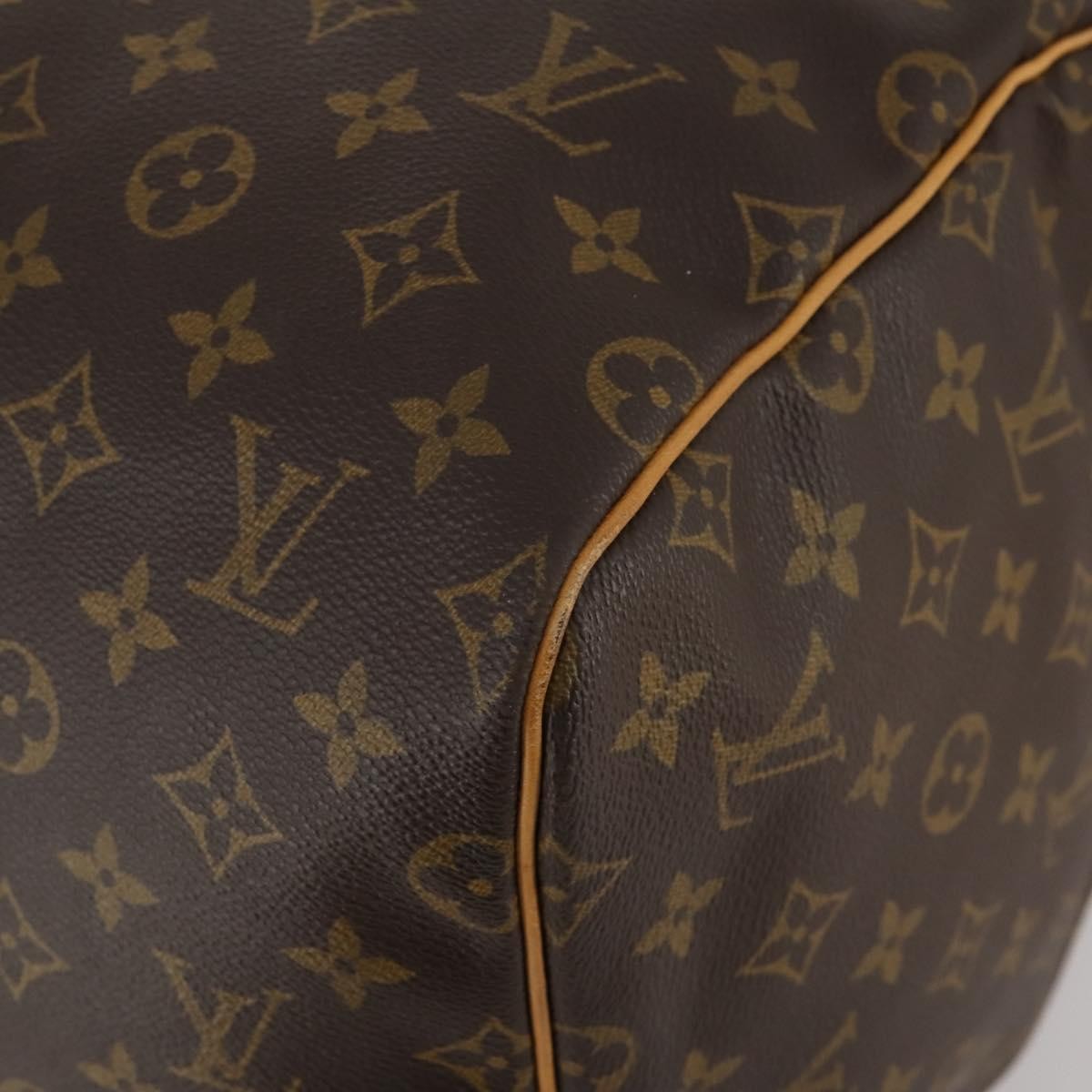 Louis Vuitton Keepall Monogram Canvas Brown Canvas Travel Bag Bag (Pre-Owned)