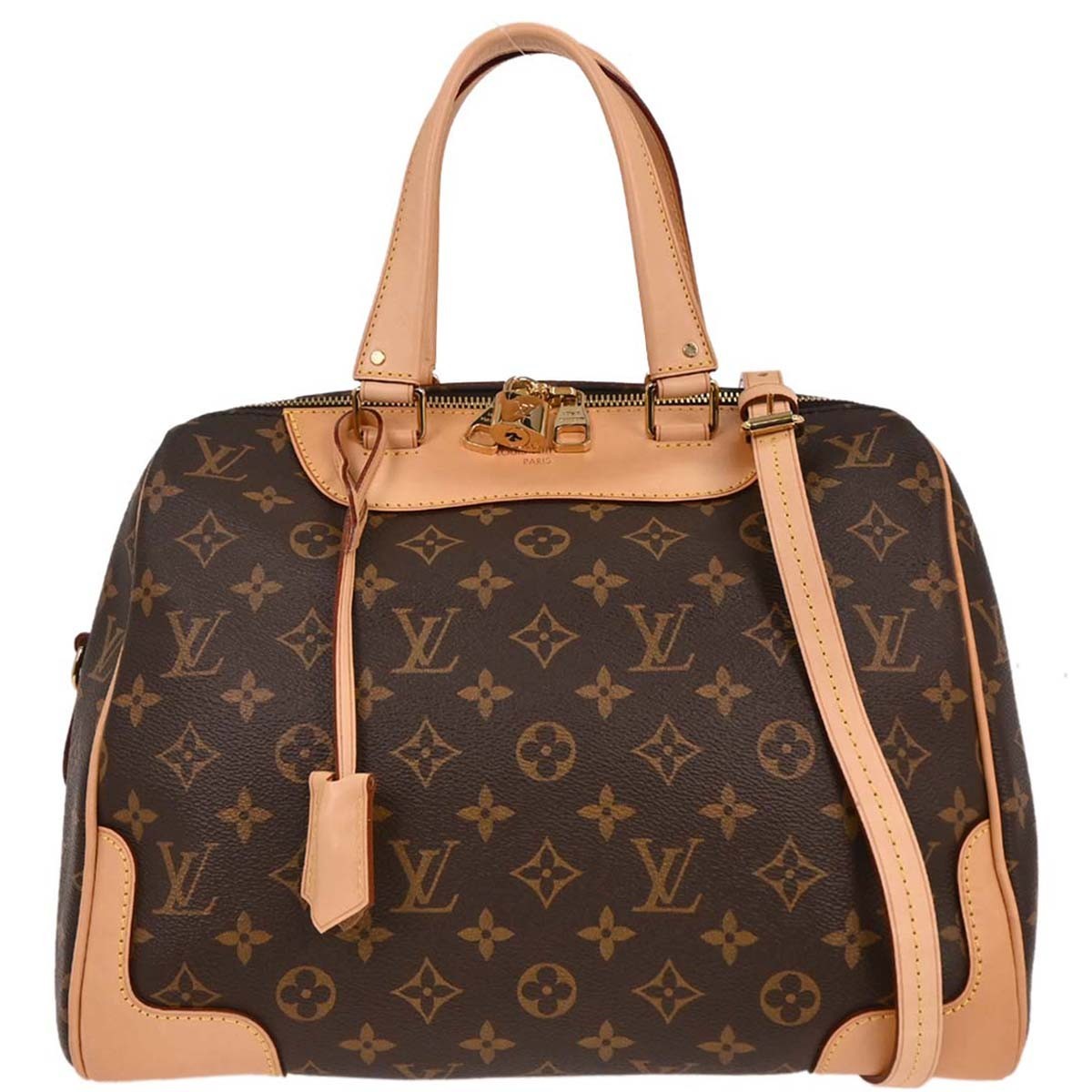 Louis Vuitton Retiro Monogram Canvas Brown Canvas Handbag (Pre-Owned)