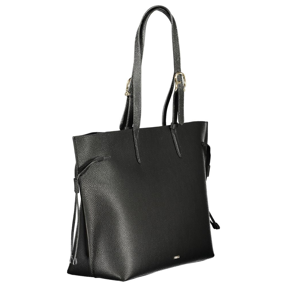 Furla Nero Pelle Women Women's Handbag