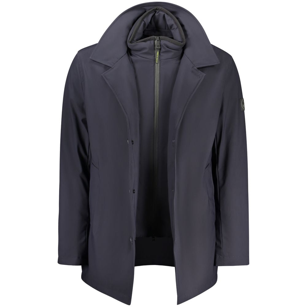 North Sails Blue Polyester Men's Men's Jacket