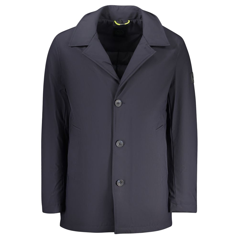 North Sails Blue Polyester Men's Men's Jacket