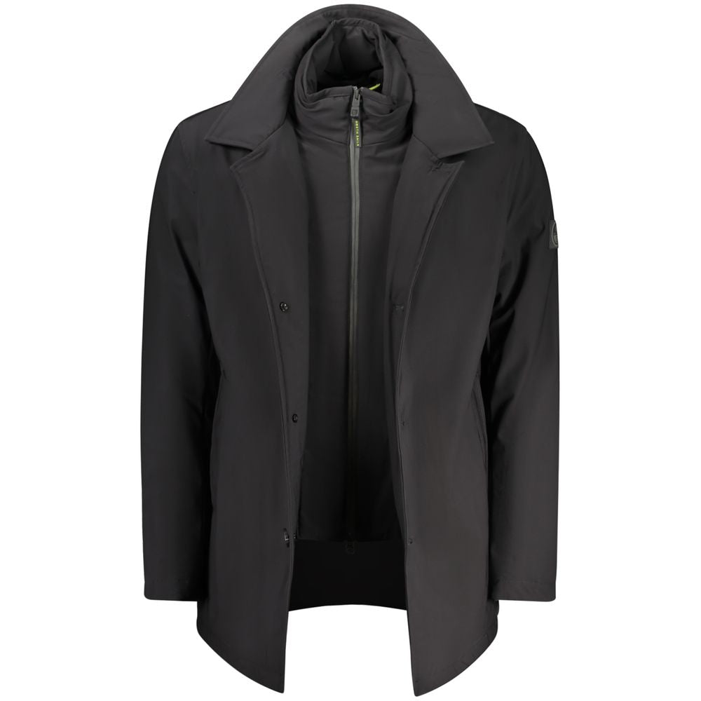 North Sails Black Polyester Men's Men's Jacket