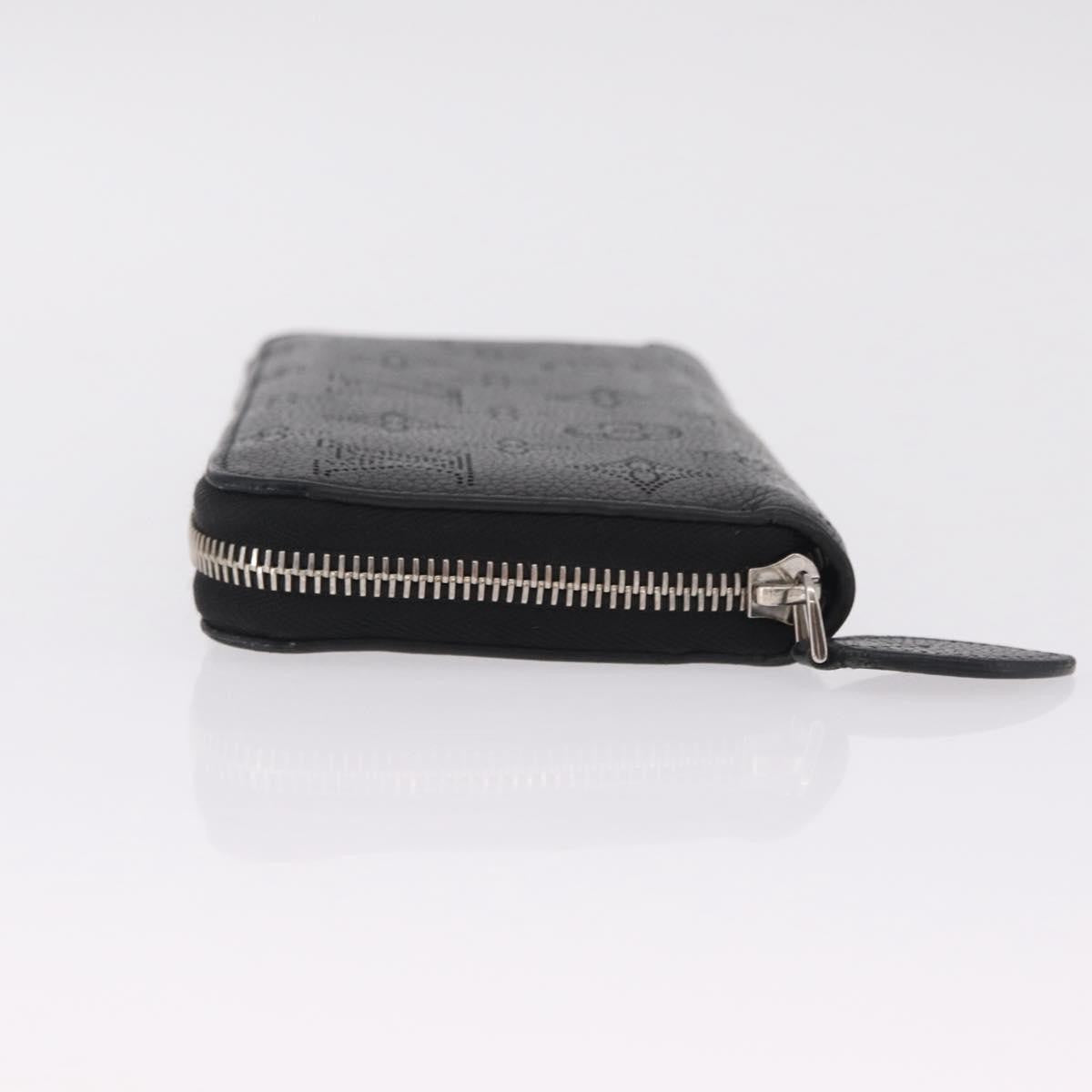 Louis Vuitton Zippy Mahina Leather Black Leather Wallets Accessory (Pre-Owned)