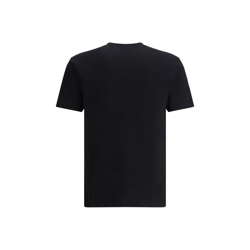 Versace Black Cotton Men's T-Shirt