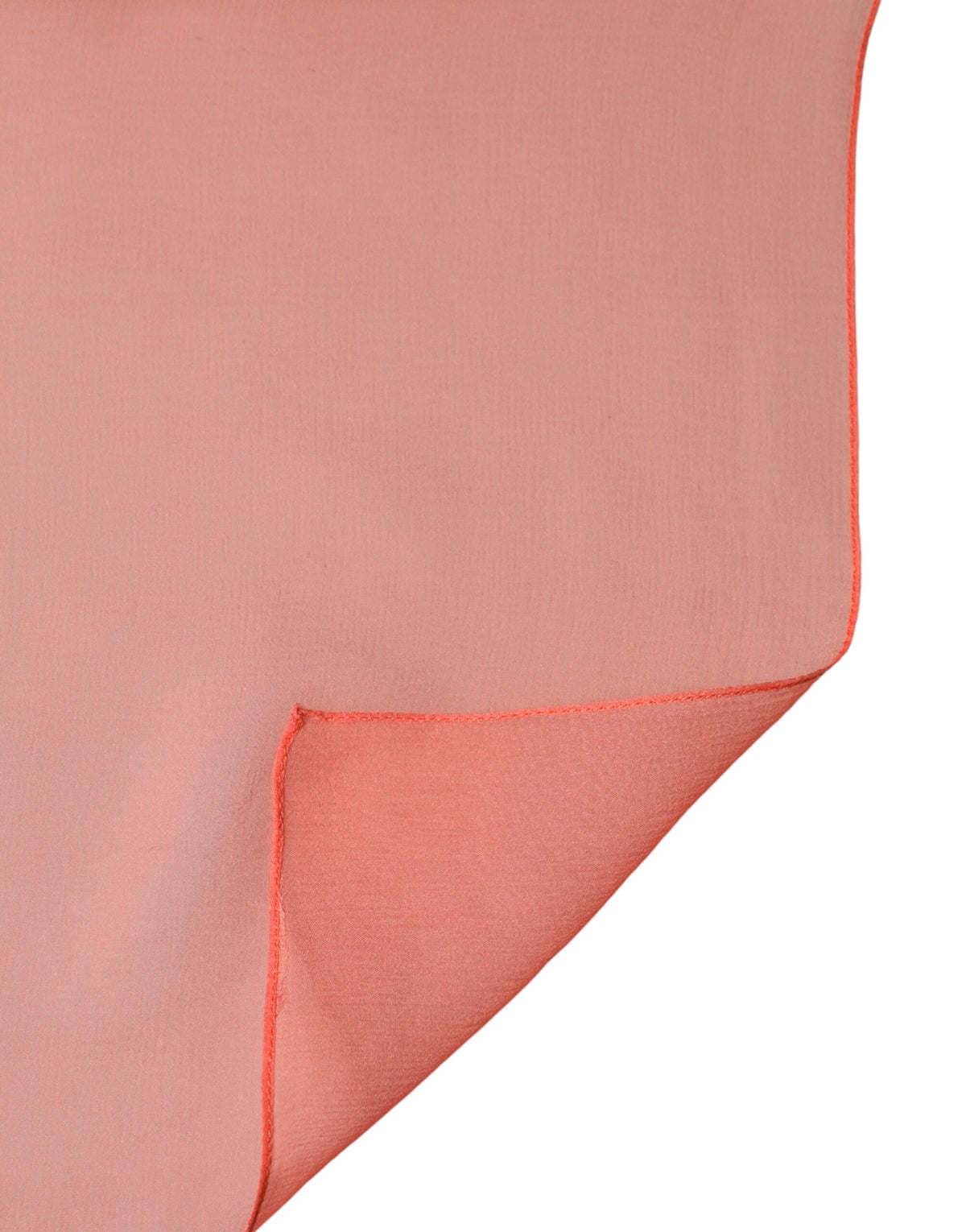 Dolce & Gabbana Orange Stole Silk Neck Wrap Shawl Men Men's Scarf