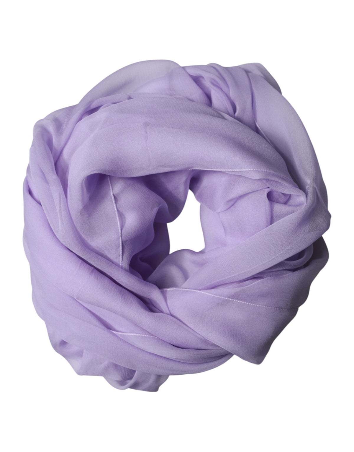 Dolce & Gabbana Purple Stole Silk Neck Wrap Shawl Men Men's Scarf (Pre-Owned)