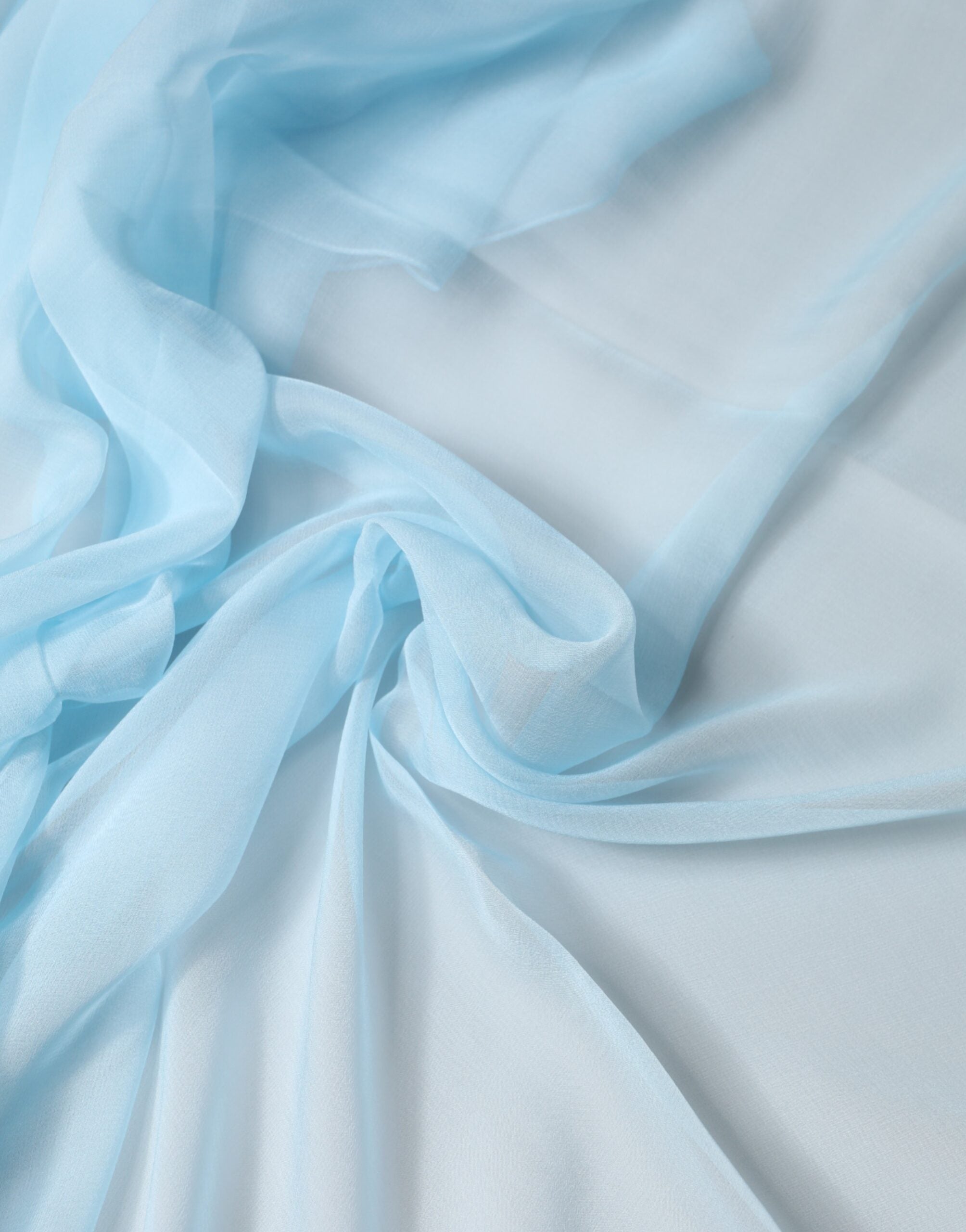 Dolce & Gabbana Light Blue Stole Silk Neck Wrap Shawl Men's Scarf