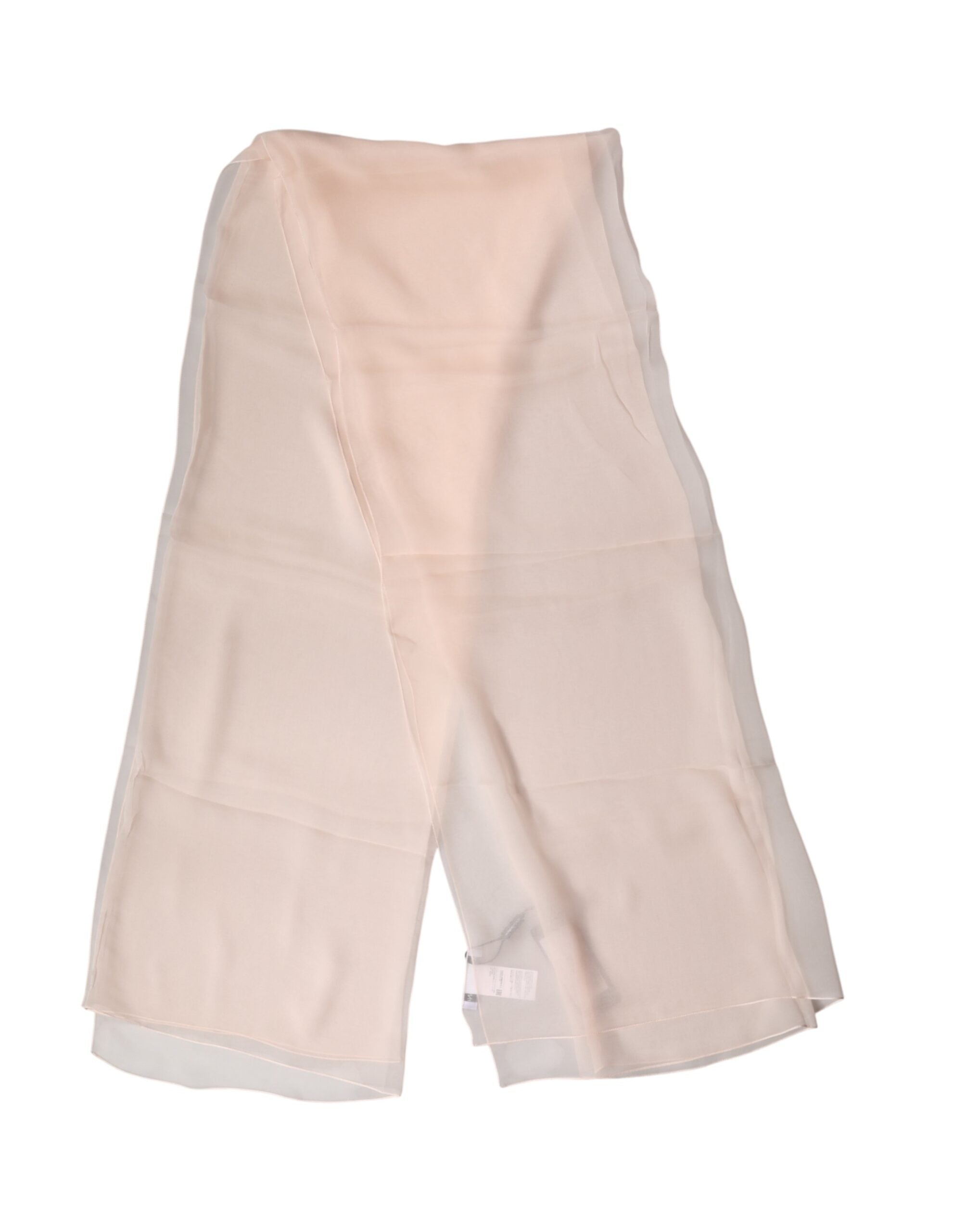Dolce & Gabbana Light Pink Stole Silk Neck Wrap Shawl Men's Scarf