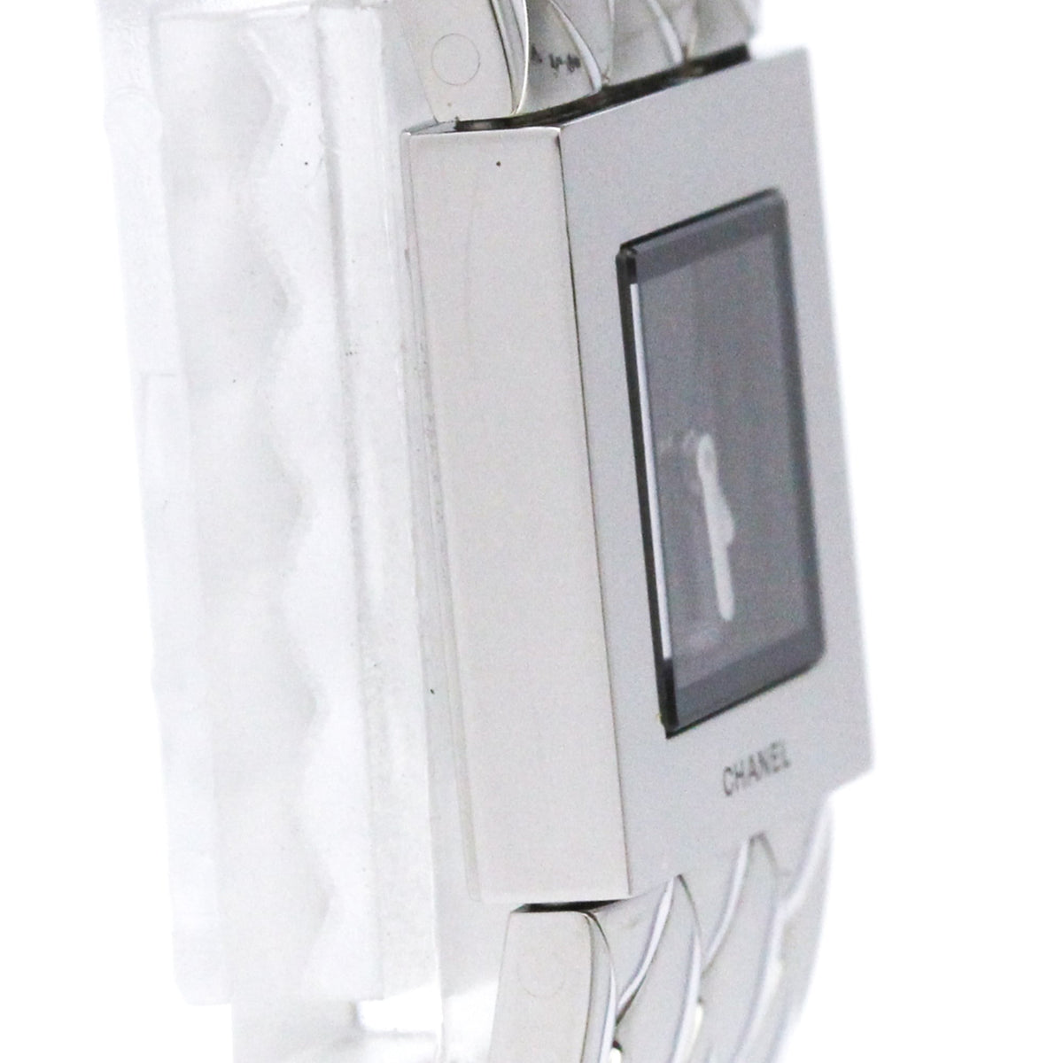 Chanel Matelasse Quartz Stainless Steel Watch (Pre-Owned)