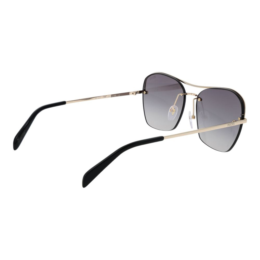 Emilio Pucci Gold Metal Women's Sunglasses