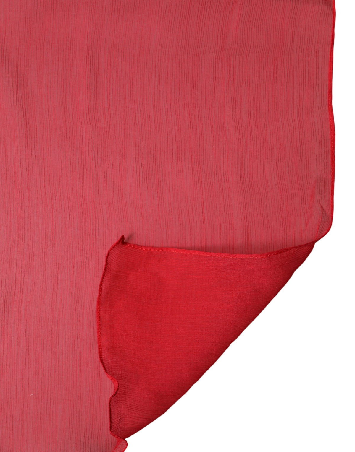 Dolce & Gabbana Red Stole Silk Neck Wrap Shawl Men Men's Scarf