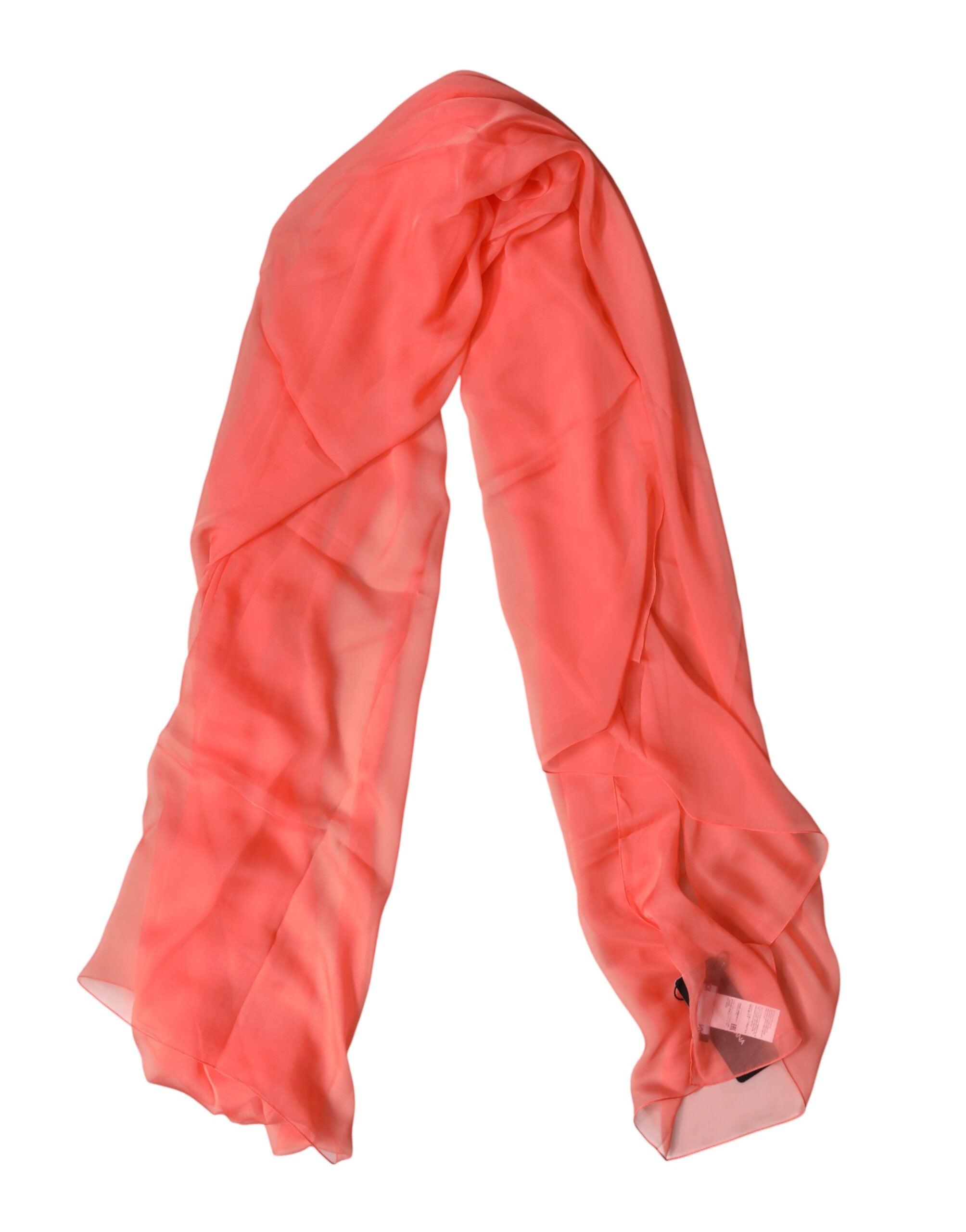 Dolce & Gabbana Light Pink Stole Neck Wrap Shawl Men's Scarf