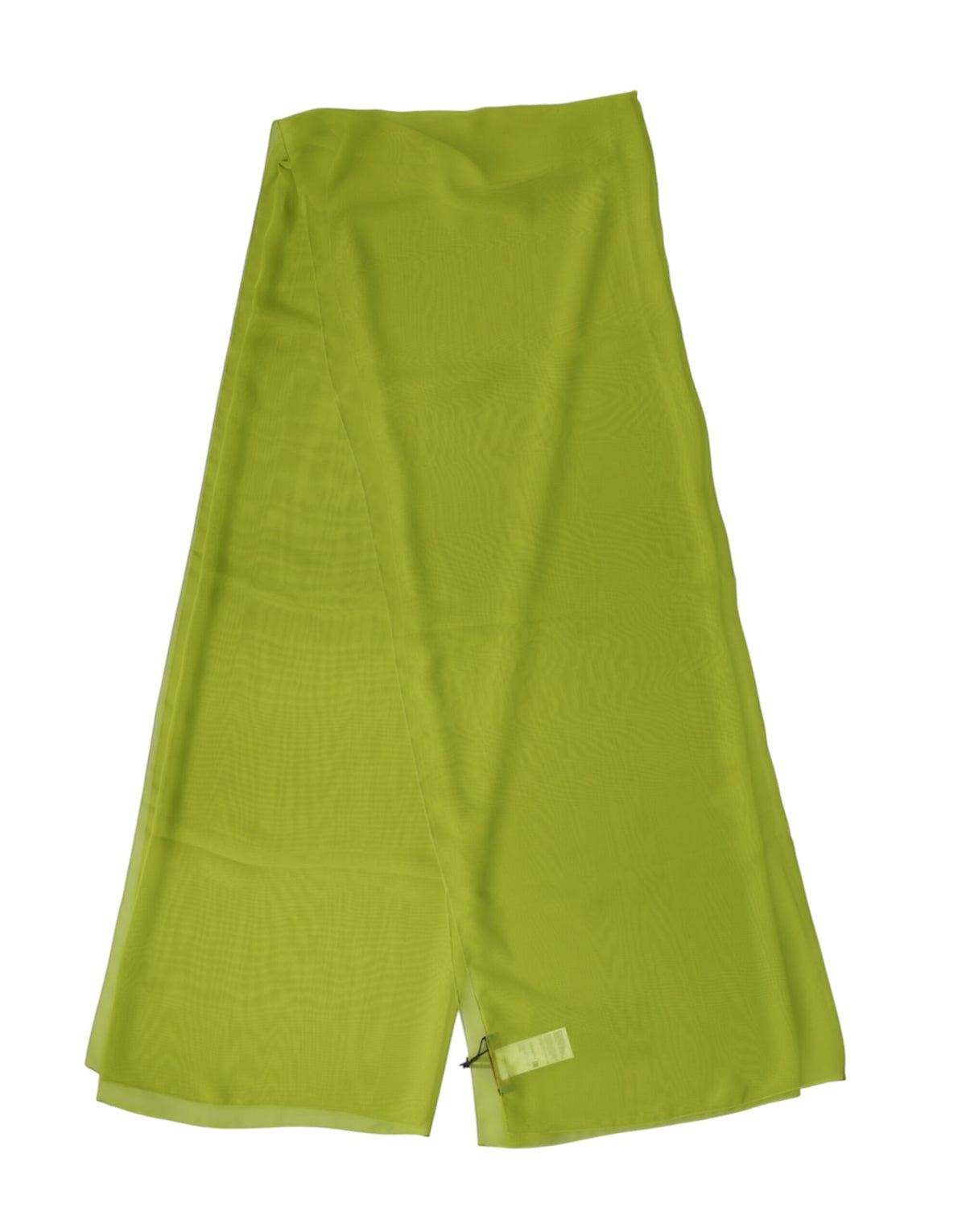 Dolce & Gabbana Green Polyester Stole Neck Wrap Shawl Men's Scarf