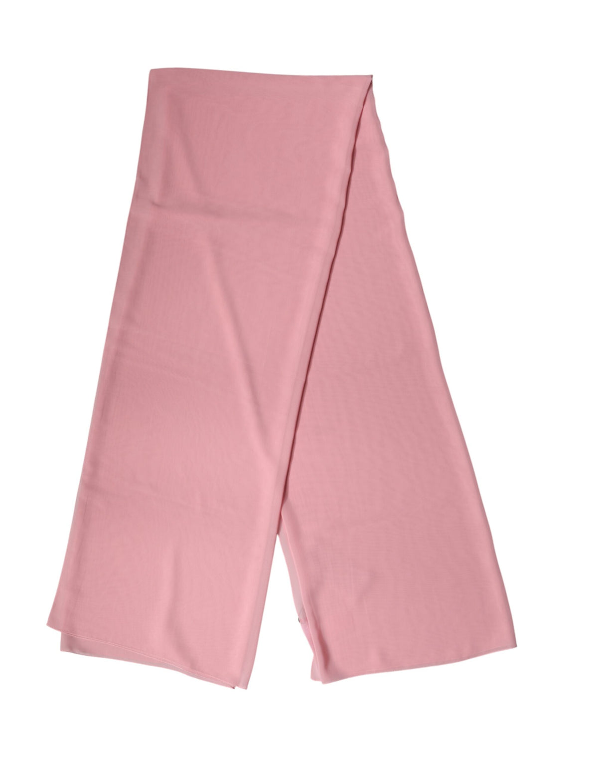 Dolce & Gabbana Pink Silk Stole Neck Wrap Shawl Men Men's Scarf