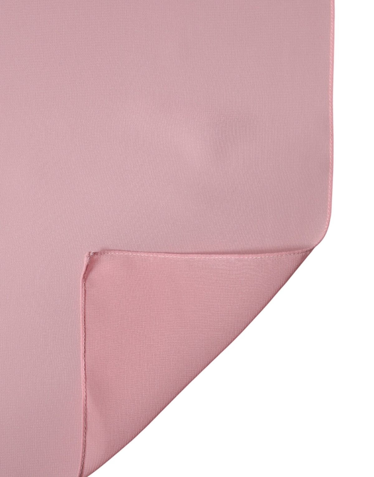Dolce & Gabbana Pink Silk Stole Neck Wrap Shawl Men Men's Scarf