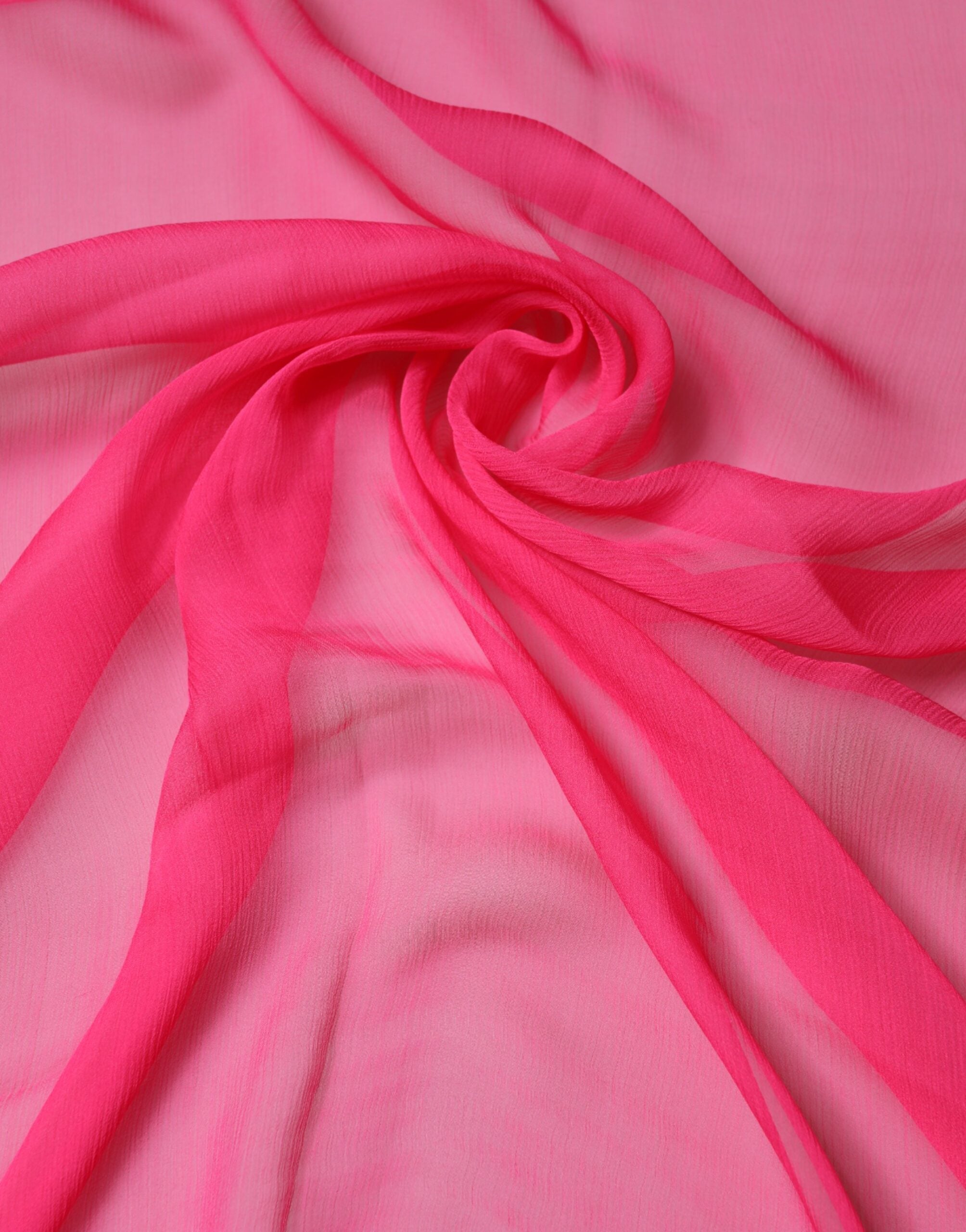 Dolce & Gabbana Pink Silk Stole Neck Wrap Shawl Men 174cm x 128.5cm Men's Scarf