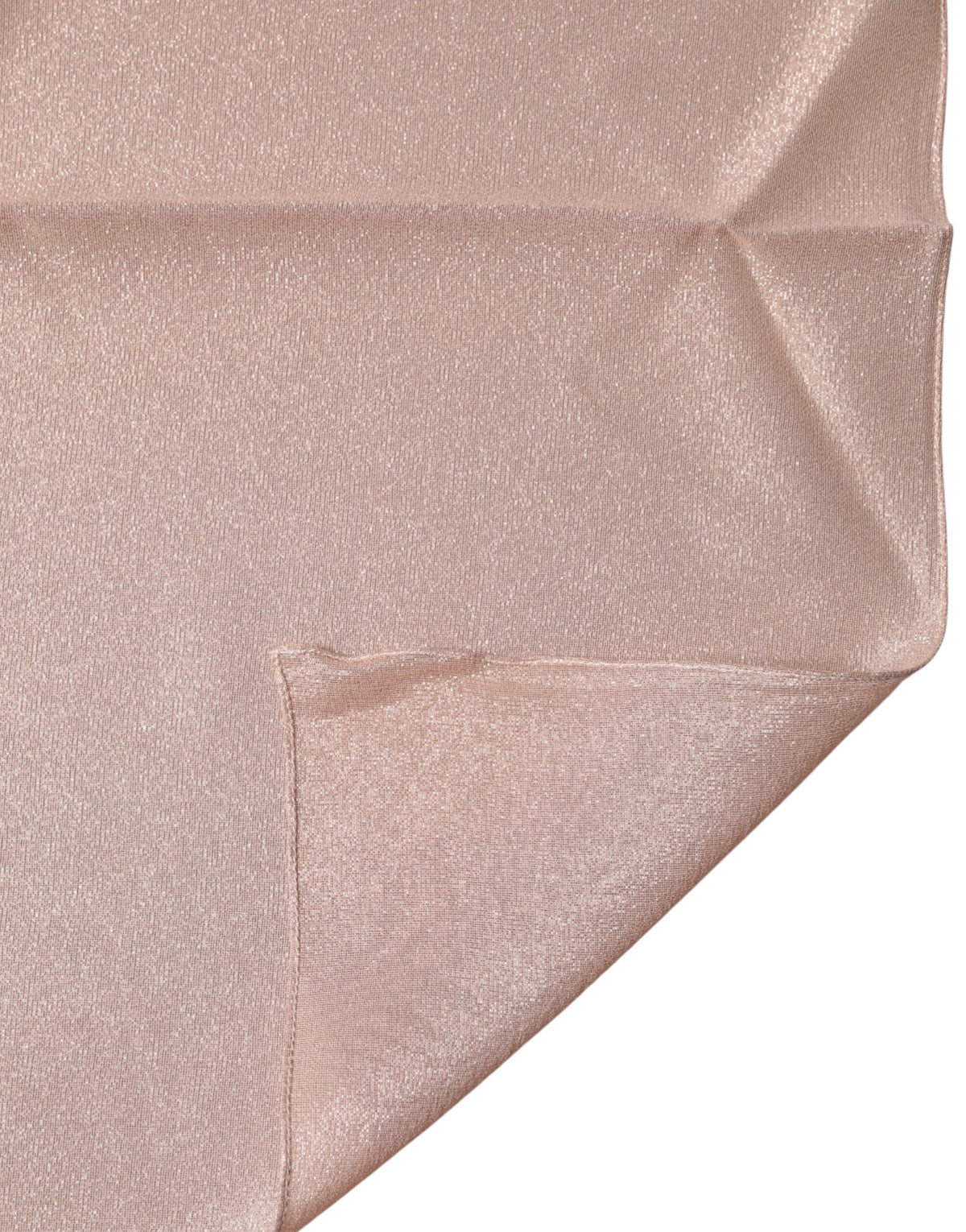 Dolce & Gabbana Light Pink Silk Blend Square Foulard 87.5cm x86.5cm Men's Scarf