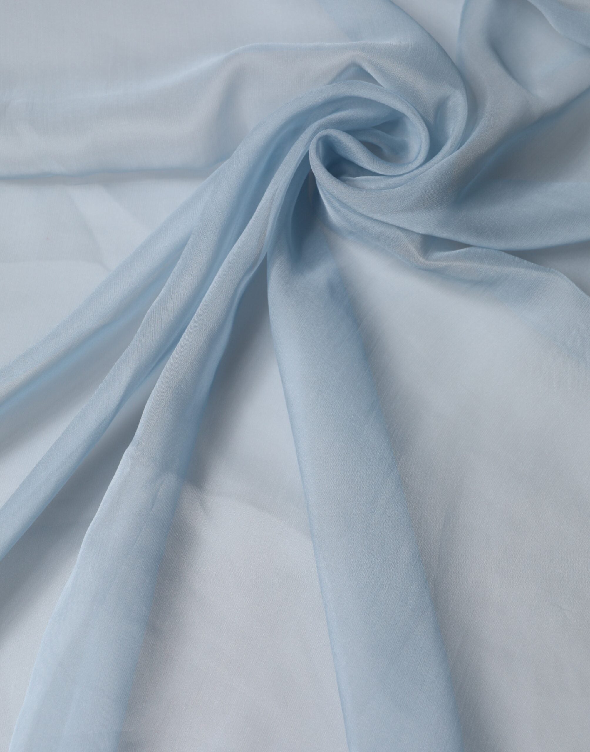 Dolce & Gabbana Light Blue Silk Stole Neck Wrap Shawl 200cm x 130cm Men's Scarf