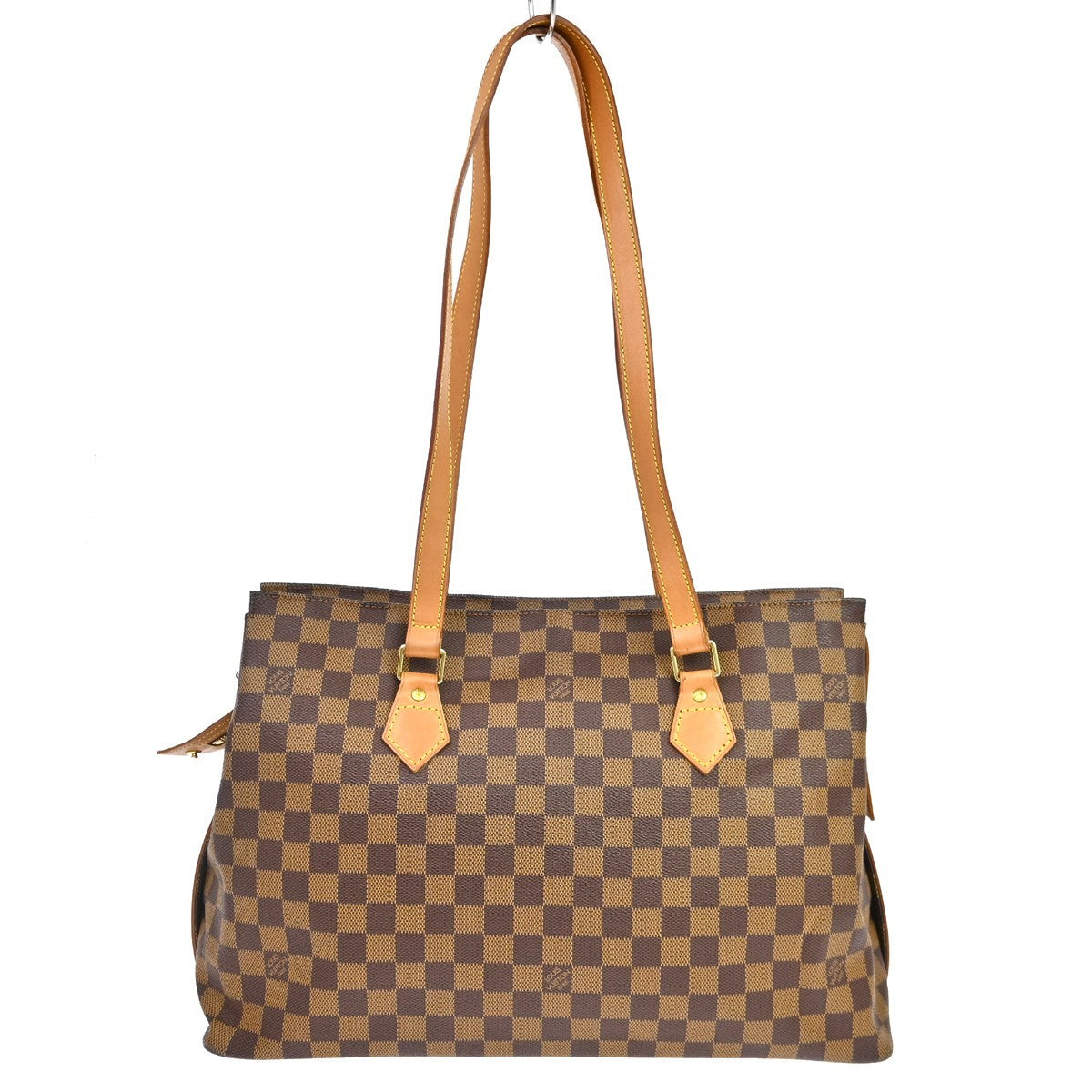 Louis Vuitton Chelsea Centenaire Damier Brown Canvas Tote Bag Bag (Pre-Owned)