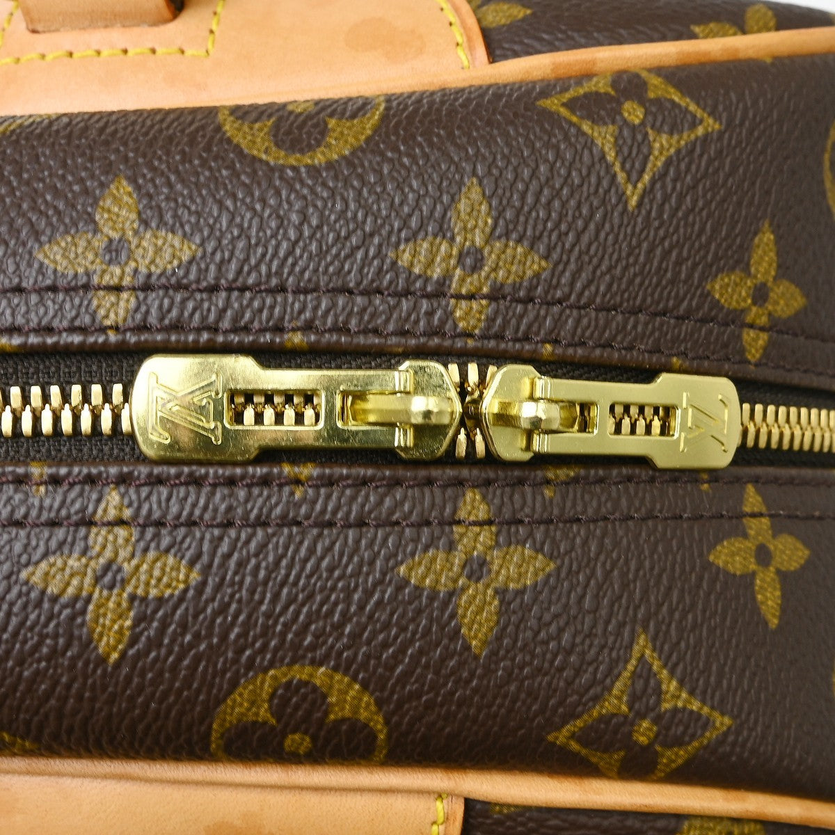 Louis Vuitton Deauville Limited Edition Since 1854 Monogram Jacquard Brown Canvas Handbag (Pre-Owned)