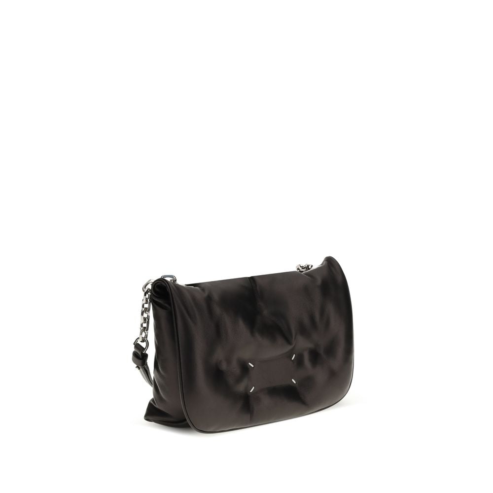 Maison Margiela Black Lamb Ovis Aries Shoulder Women's Bag
