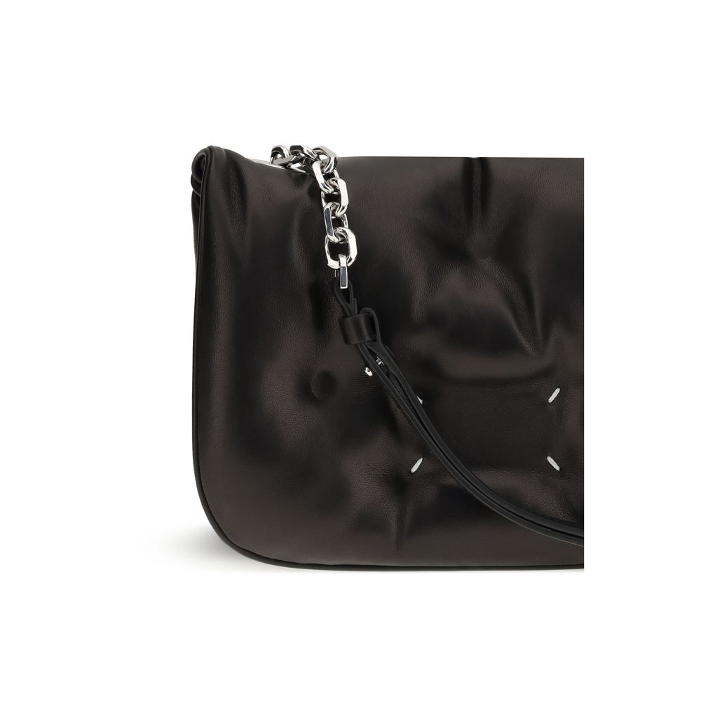 Maison Margiela Black Lamb Ovis Aries Shoulder Women's Bag