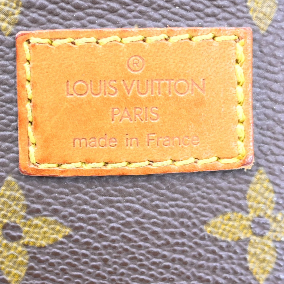 Louis Vuitton Saumur Monogram Canvas Brown Canvas Shoulder Bag Bag (Pre-Owned)