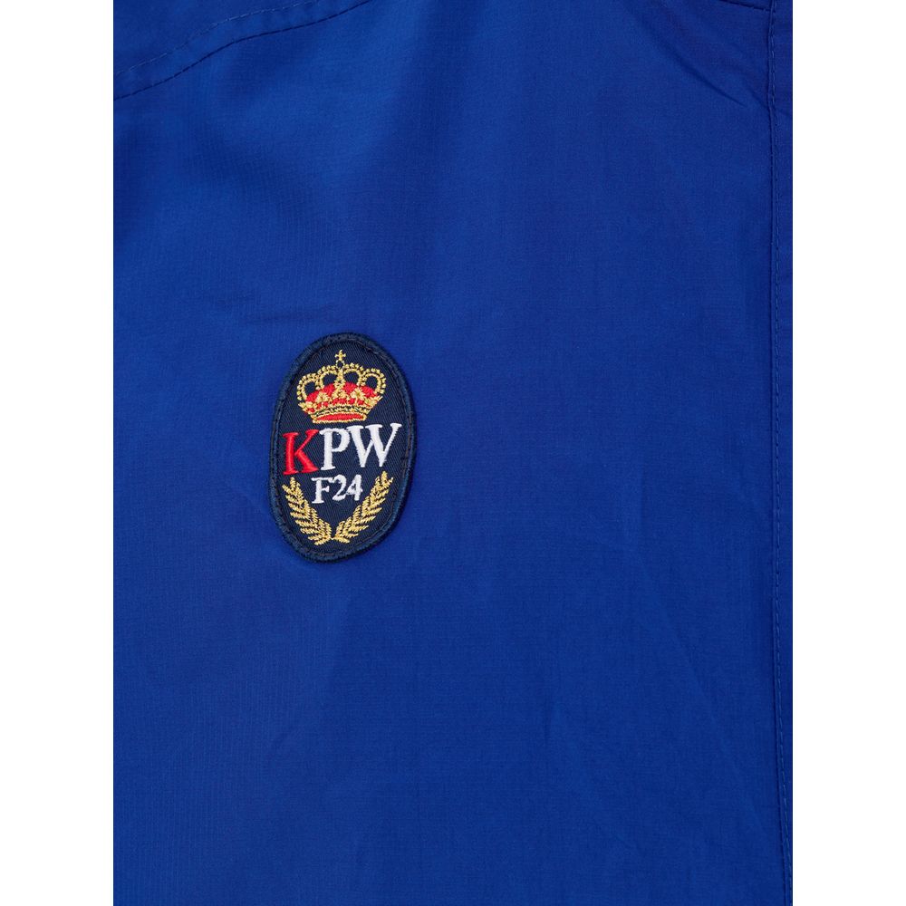 Paul & Shark Blue Polyester Sleveless Men's Jacket