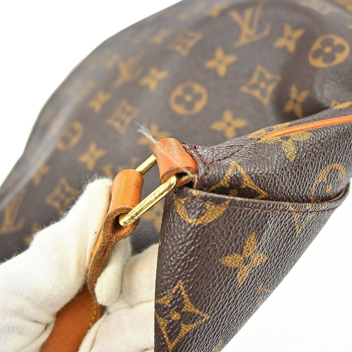 Louis Vuitton Musette Salsa Monogram Canvas Brown Canvas Shoulder Bag Bag (Pre-Owned)