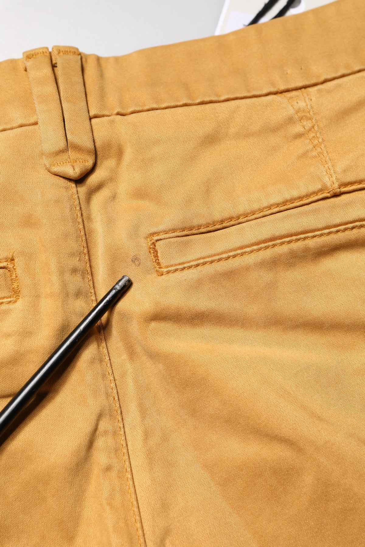 Haikure Beige Tapered Mid Waist Chino Casual Trouser Women's Pants (Pre-Owned)