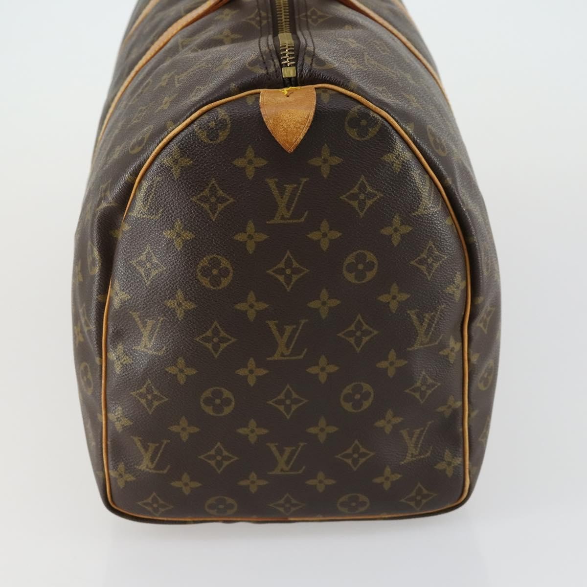 Louis Vuitton Keepall Monogram Canvas Brown Canvas Travel Bag Bag (Pre-Owned)