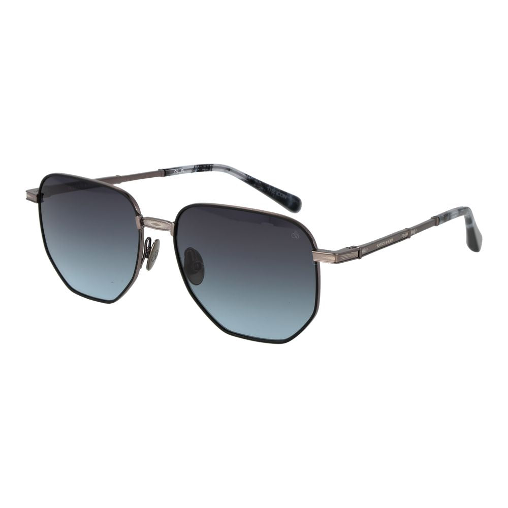 Scotch & Soda Black Metal Men's Sunglasses