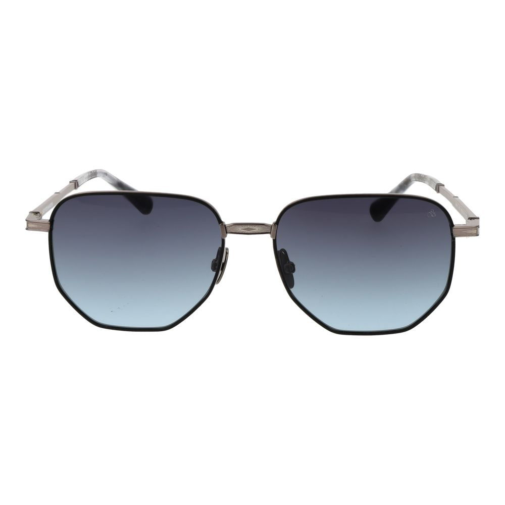 Scotch & Soda Black Metal Men's Sunglasses