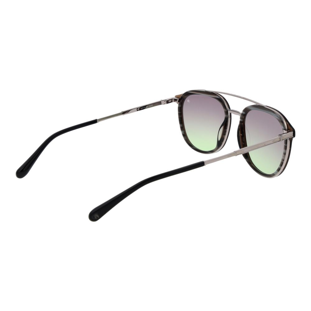 Scotch & Soda Brown Acetate Men's Sunglasses